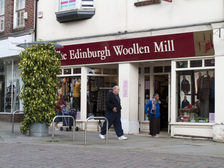 Edinburgh Woollen Mill buys Jaeger as part of department store plan